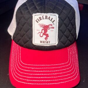 Red and Black Trucker Hat